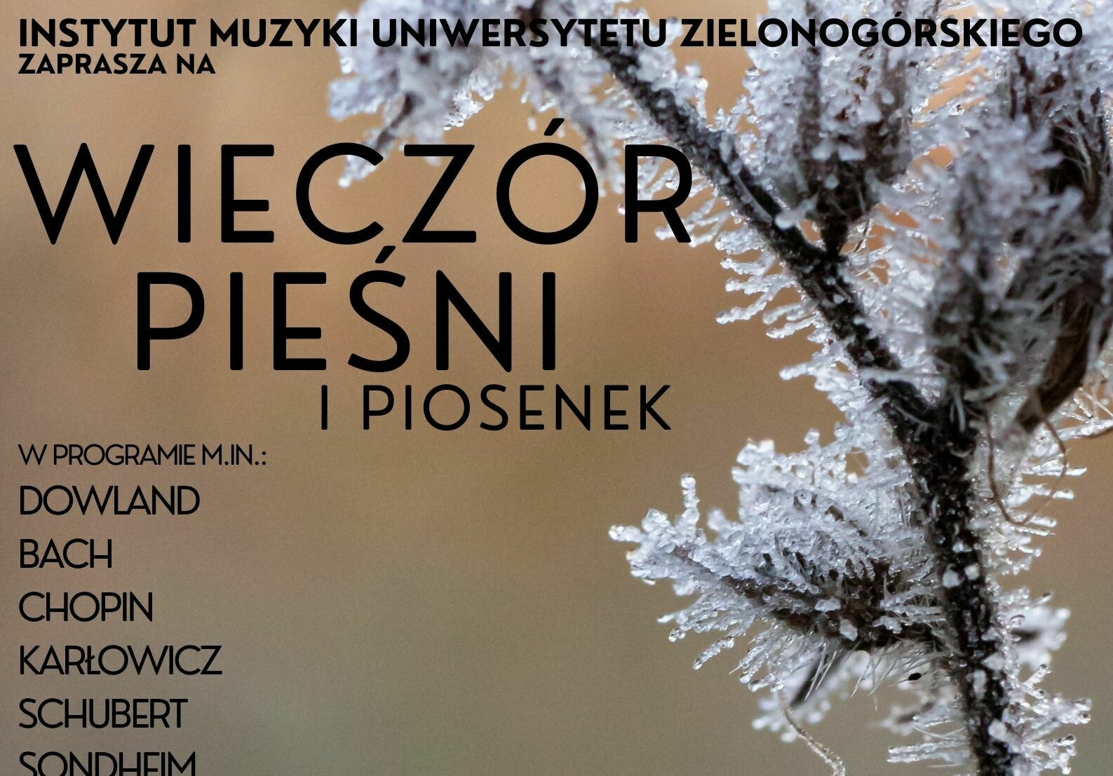 WIECZÓR PIEŚNI I PIOSENEK