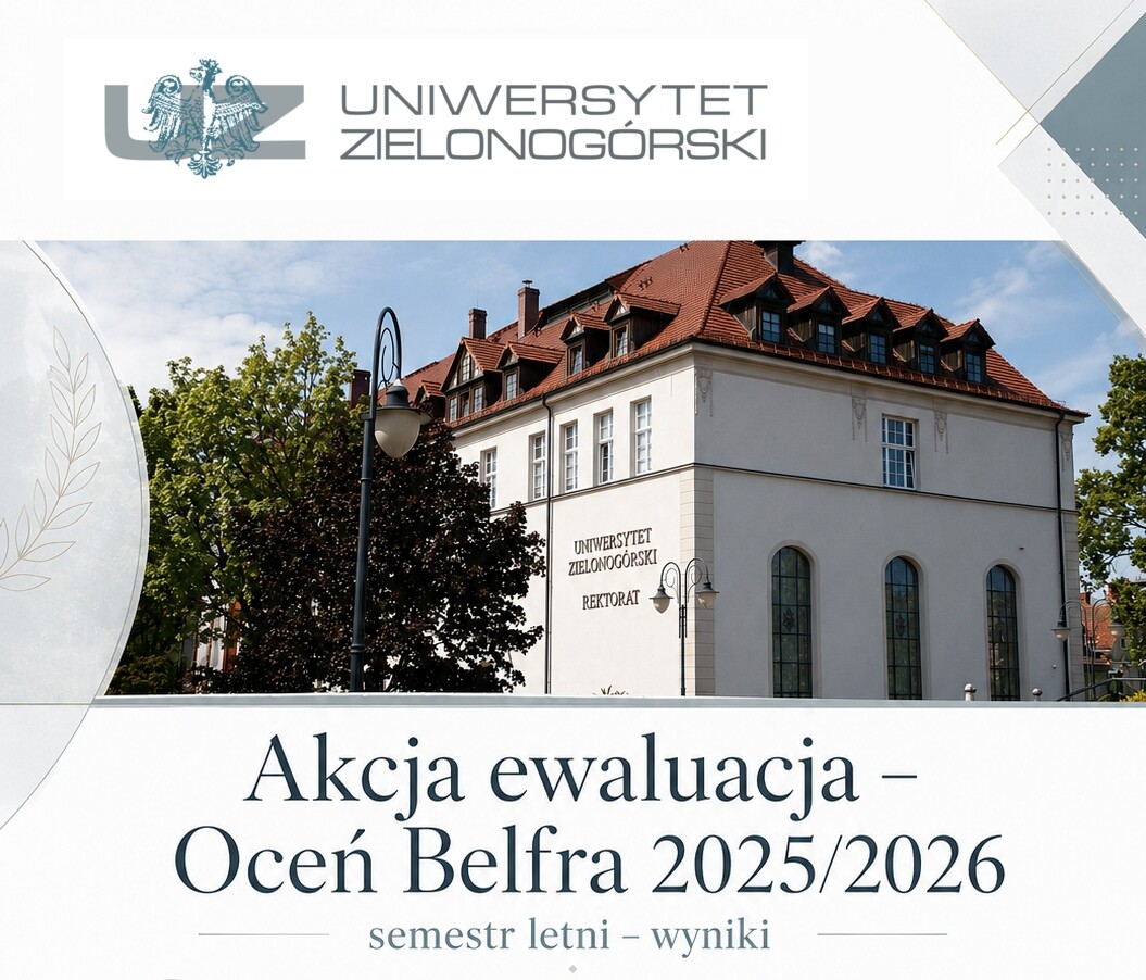 Akcja ewaluacja – Oceń Belfra 2025/2026 / semestr letni – wyniki